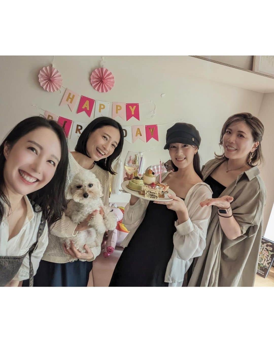 松原伊予菜さんのインスタグラム写真 - (松原伊予菜Instagram)「'  🎂の楽しかった思い出を📷🥳ꕤ お友達のおかげでとっても幸せでした🫶🏻 感謝でしかないなぁ〜いつもありがとう🤍ˎˊ˗  #誕生日#mybirthday#誕生日ディナー#誕生日ケーキ #誕生日プレート#誕生日祝い」10月14日 17時28分 - iyona_147