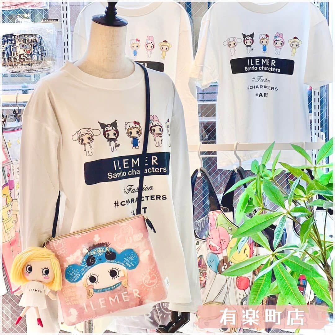 ILEMERさんのインスタグラム写真 - (ILEMERInstagram)「. 【本日より店頭販売スタート✨️】  あの世界的大人気の『サンリオキャラクターズ』たちとイルメールの第1弾コラボアイテム❣️  皆さまはもうチェックされましたでしょうか？😍  オンラインストアでは昨日13日(金)から、店頭では〈本日14日(土)より〉販売がスタートしております✨️👏  【お取扱い店舗】 ●イルメールアタオランド店(兵庫・神戸) ●イルメール有楽町店(東京) ●期間限定ショップ 大丸梅田店(大阪)  そこで今回は各店舗の様子をチラッとお届け👀  ╌ ╌ ╌ ╌ ╌ ╌ ╌ ╌ ╌ ╌ ╌ ╌ ╌ ╌ ╌ ╌ ╌ ╌ ╌ ╌ ╌ ╌  🍎サンリオキャラクターズコラボ限定Tシャツ(半袖) 5,400円(税込5,940円) 🍎 サンリオキャラクターズコラボ限定ロングTシャツ 5,900円(税込6,490円)  ※フリーサイズ(ワンサイズ)のみとなり、お1人様各2点までお求め頂けます。 ※ILEMER公式オンラインストアは、昨日10月13日(金)から販売中です。 (ATAOLAND+公式オンラインストアでの販売は予定しておりません。) ╌ ╌ ╌ ╌ ╌ ╌ ╌ ╌ ╌ ╌ ╌ ╌ ╌ ╌ ╌ ╌ ╌ ╌ ╌ ╌ ╌ ╌   オシャレなTシャツにとってもレアでキュートなイラスト...これは目が離せません😍  数量限定となるため、気になる方はお早めに！！  ＊―――――――――――――――――＊ ↓↓プロフィール、他投稿はこちら🍓 @ilemer_official (プロフィールからオンラインストア、ハイライトからブログもご覧いただけます！)  ↓↓海外サイトはこちら✈️ @ilemer_world  ぜひあわせてご覧下さい♪ ＊―――――――――――――――――＊  #イルメール #ilemer #キャラクター #キャラクターグッズ #キャラt #イーマリー  #イーマリーちゃん #イーマリー好き集まれ #可愛いもの好きな人と繋がりたい #サンリオ #サンリオキャラクターズ #sanrio #sanriocharacters #キティ #クロミ#ポムポムプリン #シナモロール #マイメロ #コラボTシャツ  #サンリオグッズ#サンリオコラボ #推しキャラ #コラボグッズ」10月14日 17時31分 - ilemer_official