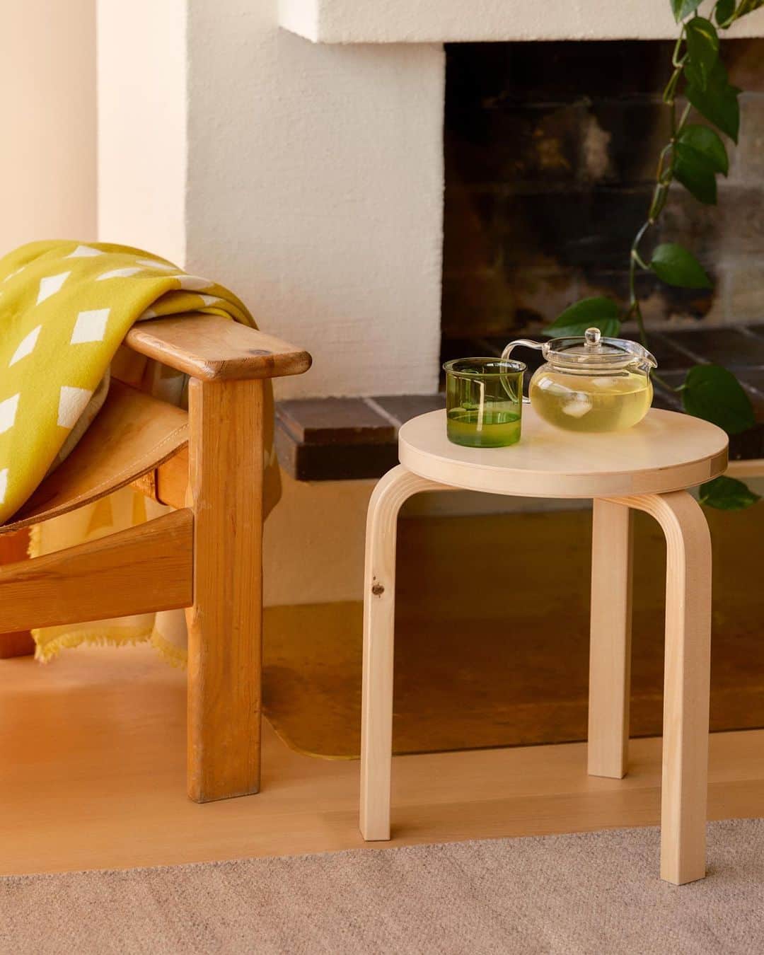 Artekのインスタグラム：「To mark its 90th anniversary, special editions of Stool 60 have been developed. Each edition commemorates the stool's great virtues—its unique construction and responsible production values, the beauty and variety to be found in Finnish wood, Stool 60's ageless longevity as well as its low ecological impact.⁠ ⁠ All special editions are available at @artekhelsinki, @artekjapan and our online store (link in bio). Make sure to get yours before it's too late.」