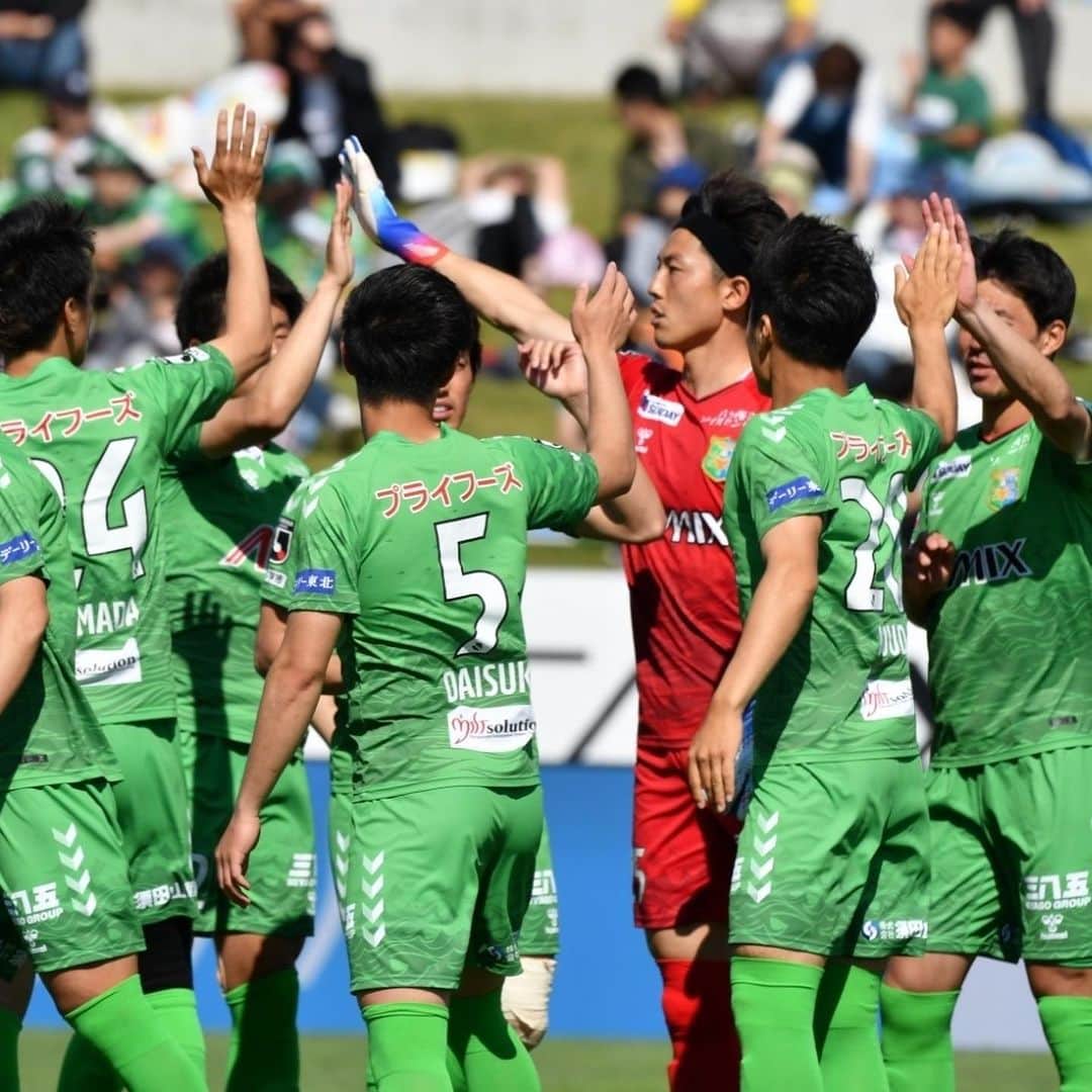 のインスタグラム：「ホーム戦 2023.10.15(Sun) J3 第31節 vs.鹿児島ユナイテッドFC 🏟プライフーズスタジアム 🕑14：00キックオフ  #ヴァンラーレ八戸 #八戸市 #八戸 #十和田市 #三沢市 #三戸町 #田子町 #南部町 #新郷村 #階上 #おいらせ町 #五戸町 #六戸町 #七戸町 #東北町 #野辺地町 #横浜町 #六ヶ所村 #青森県 #Jリーグ #jleague #サッカー #soccer #football  #hachinohe #aomori  #全緑EVERGREEN #はちのへ #あおもり」