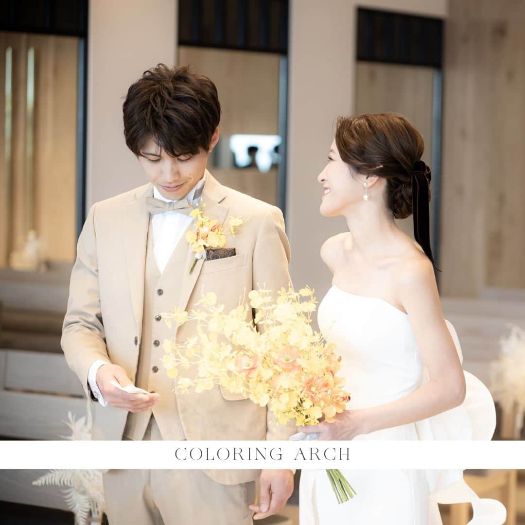 のインスタグラム：「/ party report-02 at @maison8.wedding  結婚式のテーマは「虹」 新婦様の命名の由来でもある大切なものです 彩りあざやかに空を架ける大きな橋は 笑顔が素敵なお二人にぴったりのテーマ  お二人の結婚式をきっかけに ゲストの皆様の中にも素敵な思い出を  たくさんのおしゃれを散りばめた ウェディングパーティです  ┈┈┈┈┈┈┈┈┈┈┈┈┈┈┈┈┈  これから結婚式を挙げる花嫁さまへ 準備が楽しくなるウェディング情報発信中  おいしいもおしゃれも全部叶える 名古屋のおしゃれなレストランwedding オードヴィーウェディング  会場をくわしく見るならプロフィール ＠eaudevie_wedding.edv の𝐔𝐑𝐋をタップ  ┈┈┈┈┈┈┈┈┈┈┈┈┈┈┈┈┈ #オードヴィーウェディング #オードヴィー花嫁 #eaudeviewedding #edvwedding #愛知式場 #レストランウェディング #パーティーレポート #先輩花嫁 #結婚式レポ #名古屋プレ花嫁 #2024春婚 #2024夏婚 #2024秋婚 #2024冬婚 #プレ花嫁2023 #プレ花嫁2024 #プレ花嫁準備 #名古屋結婚式 #名古屋結婚式場 #東海花嫁」
