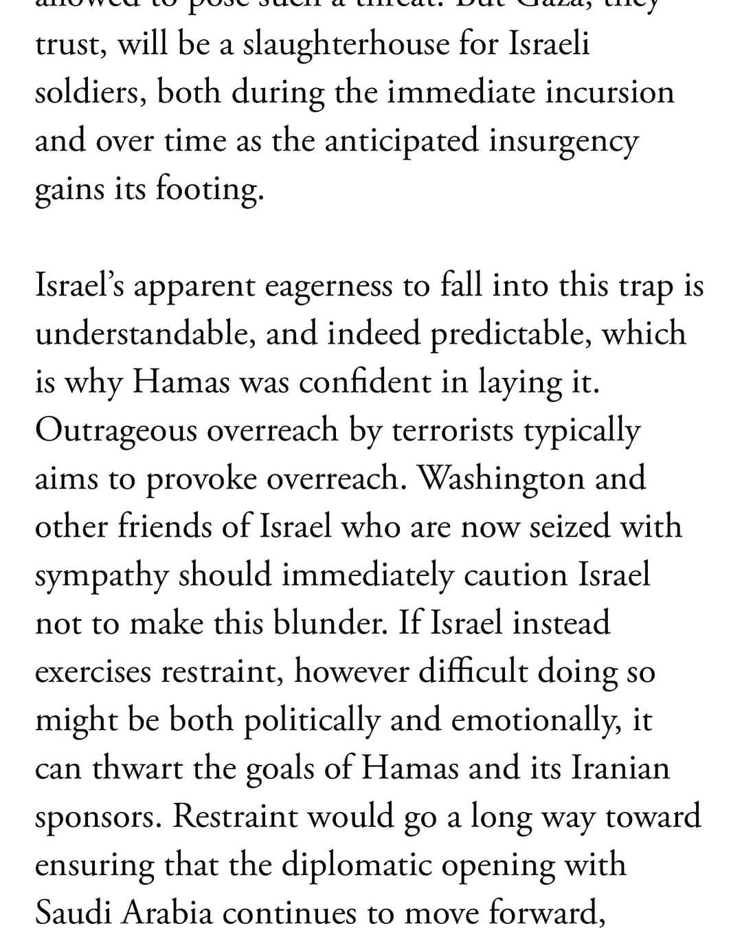 エイミー・シューマーさんのインスタグラム写真 - (エイミー・シューマーInstagram)「This does a good job of explaining why Hamas did this and how innocent Israelis and innocent Palestinians are just pawns. Hamas is funded by Iran. Worth reading. No gruesome details. @theatlantic」10月14日 18時33分 - amyschumer