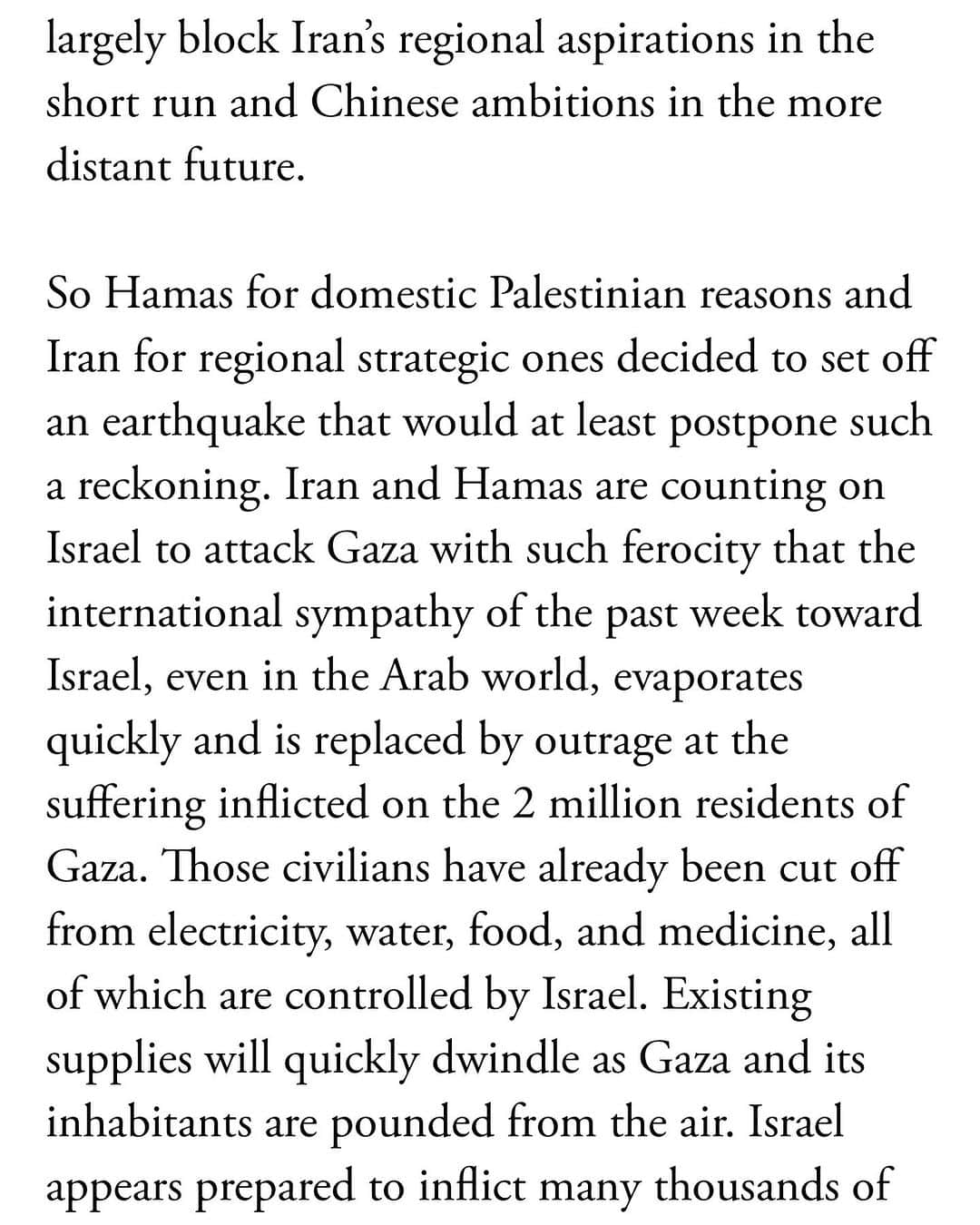 エイミー・シューマーさんのインスタグラム写真 - (エイミー・シューマーInstagram)「This does a good job of explaining why Hamas did this and how innocent Israelis and innocent Palestinians are just pawns. Hamas is funded by Iran. Worth reading. No gruesome details. @theatlantic」10月14日 18時33分 - amyschumer