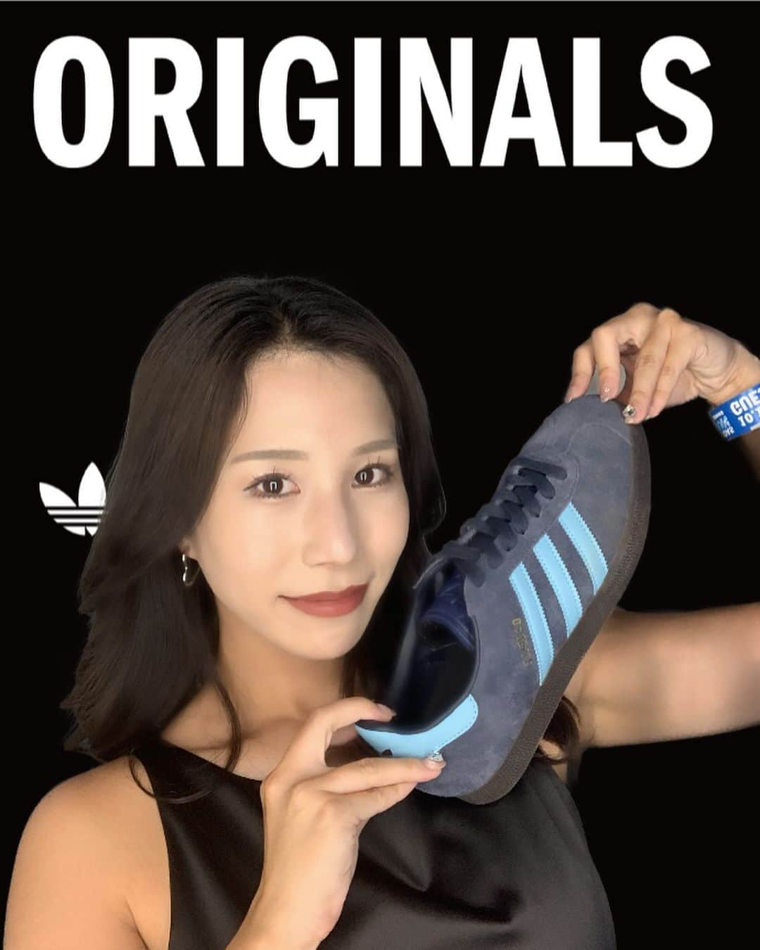 七海あやかさんのインスタグラム写真 - (七海あやかInstagram)「. Adidas Con by atmos  10/14.15に開催されるイベントのpre opening partyに行って来ました👟🩵  私もアディダスのスニーカーを履いて行ったよ💞  LVEもやっていたり Photoブースもあったり髪の毛切れたりいるだけで楽しめました🫶  #adidas」10月14日 10時00分 - aya_tsukishima