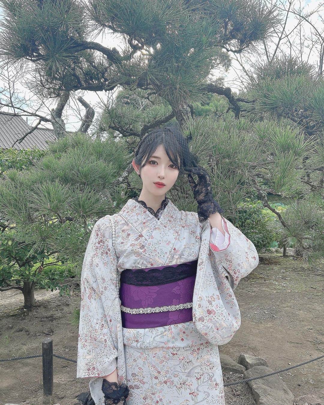 れみぱんのインスタグラム：「また着物遊びしたい🥺✨」