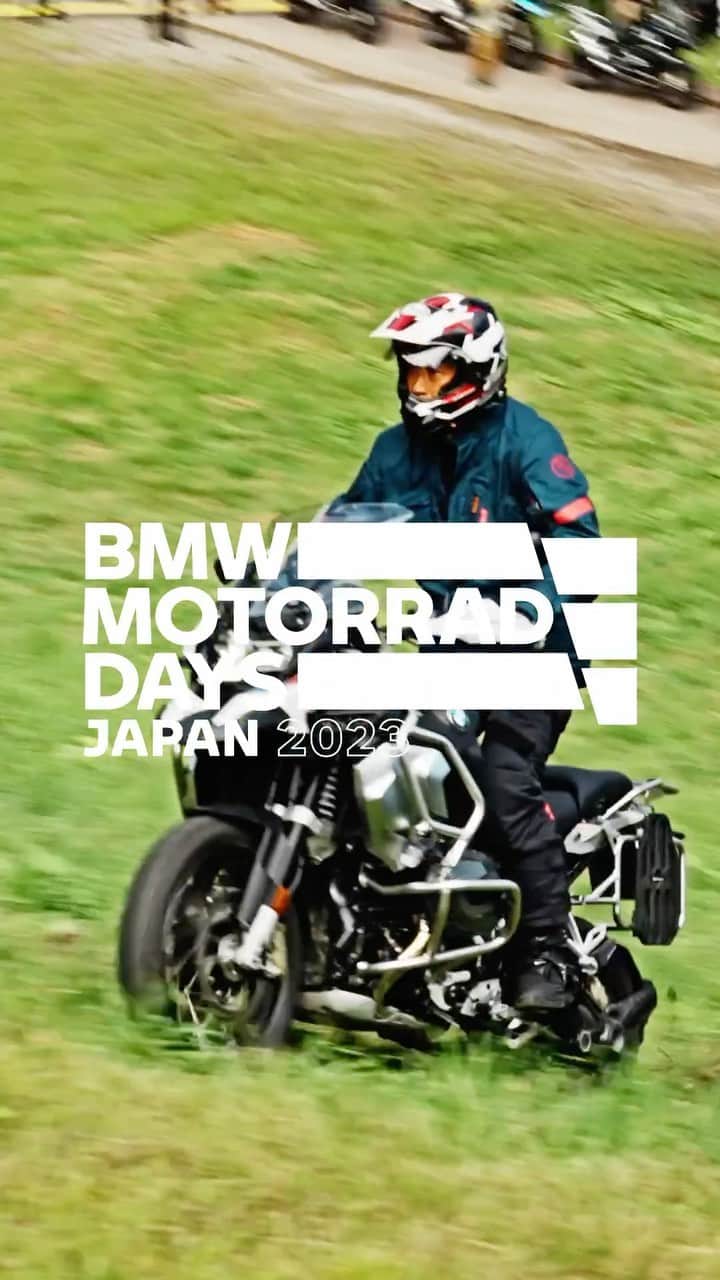 のインスタグラム：「BMW MOTORRAD DAYS JAPAN 2023 当日は会場へ足を運んでいただいきありがとうございました。  公式YouTubeでフルバージョンも公開中です！  #MekeLifeAride #SpiritOfGS #SoulFuel #RideAndShare #NeverStopChallenging #PuluggedToLife #BMWMotorrad #BMWモトラッド #駆けぬける歓び #モトラッド白馬」