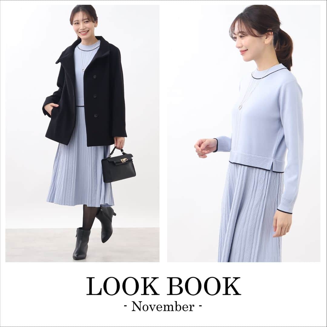 のインスタグラム：「| 11月LOOK BOOK |  本日よりReflect公式サイトにて 11月LOOK BOOKが公開されました。  冬の主役となるバリエーション豊富なコートや ベーシックカラーになりがちな冬コーデが華やかになる カラーニットなど多数ご用意しました。  あわせてオンラインストアでは 先行受注でポイント7倍キャンペーンを開催中です！  お得なこの機会に、 ぜひチェックしてみてください♪  ▼プロフィール@reflect_kobe_officialより、 公式サイトページにリンク頂けます。  #reflect #リフレクト」