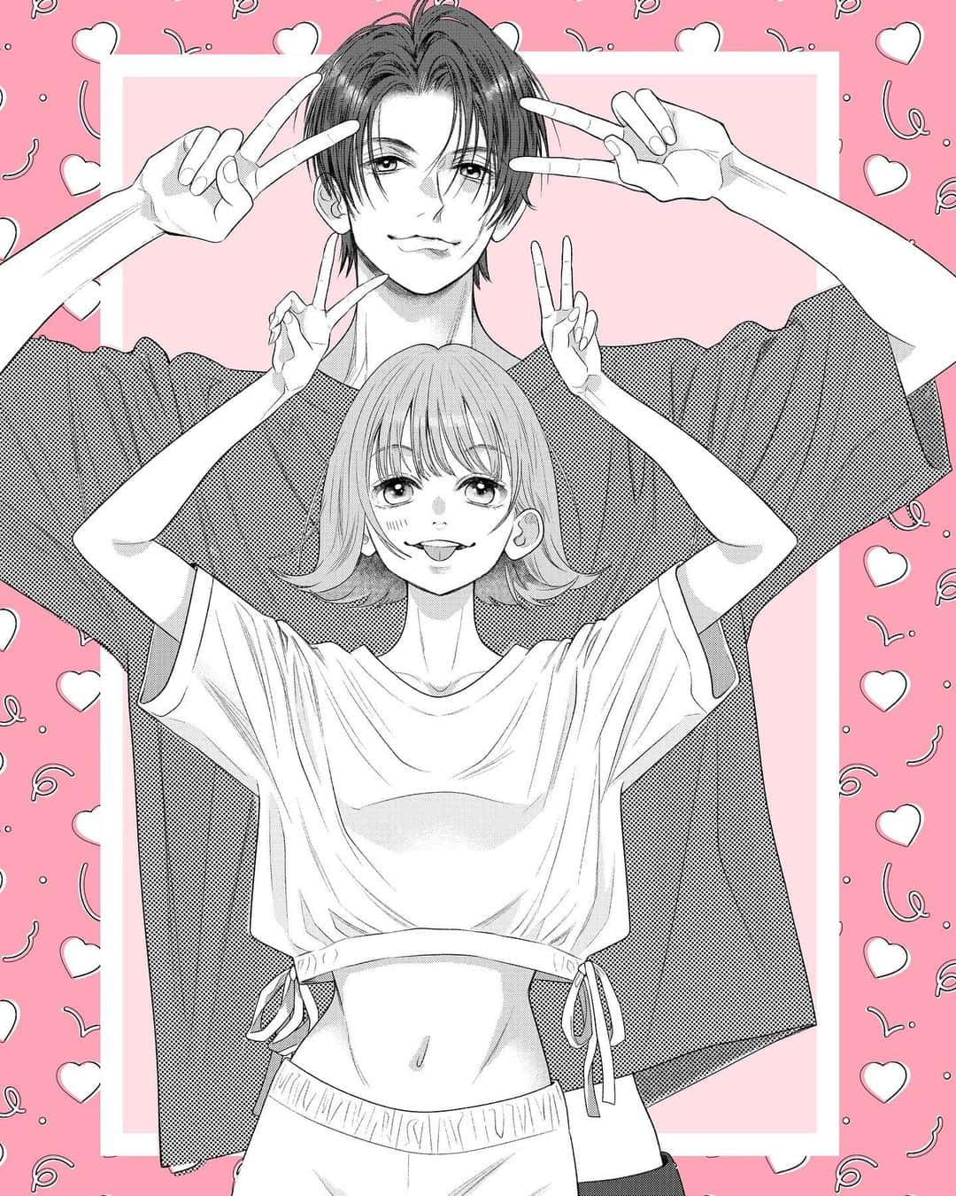 みきもと凜のインスタグラム：「✌️✌️ 全員プレゼント実施中です。 1枚は描き下ろしする予定です。  先日はおすすめBL本紹介していただきありがとうございます！ 色々リサーチしていたら 偶然好きな声優さんのBLドラマCDを見つけてしまい、内容よく見ずに購入したところ相手役のキャラ名が自分の本名と同じで何度も名前呼ばれるびっくり体験をしてしまい… はぁはぁ🫣 内容もとても良かったので買います✌️」