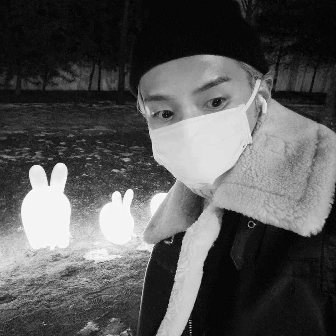 リョウクさんのインスタグラム写真 - (リョウクInstagram)「🐰」10月14日 14時31分 - ryeo9ook