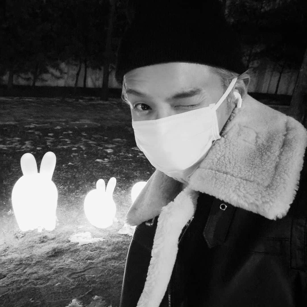 のインスタグラム：「🐰」