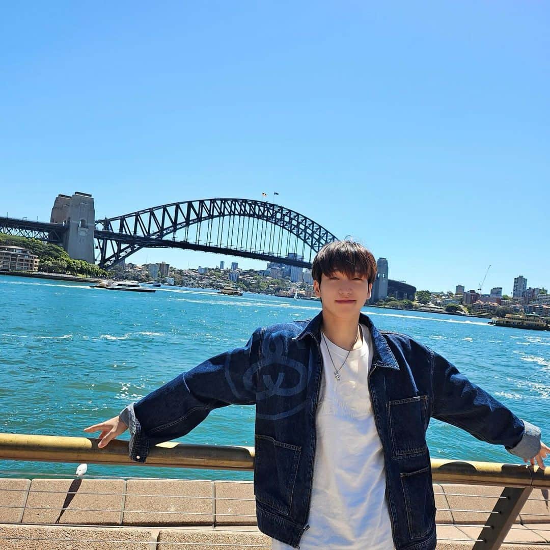 THE BOYZさんのインスタグラム写真 - (THE BOYZInstagram)「Sydney is very beautiful😍 #Sangyeon」10月14日 14時39分 - official_theboyz