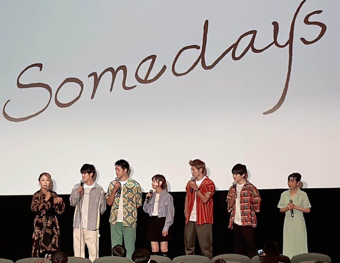 東ちづるさんのインスタグラム写真 - (東ちづるInstagram)「映画「Somedays」の舞台挨拶.  #映画somedays」10月14日 14時39分 - azuma.chizuru