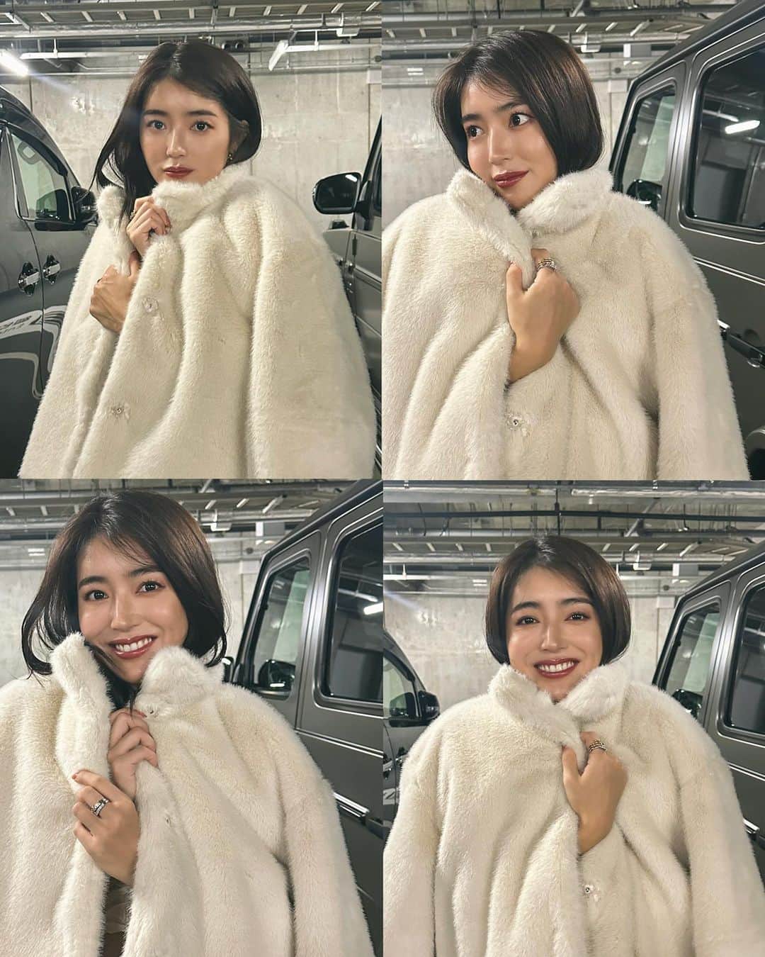 のインスタグラム：「昨日から急に寒くなった気がする🐏🥹 最近は展示会でオーダーしていたコートたちが続々と届いてきてます🤍  #秋 #autumn #秋コーディネート」
