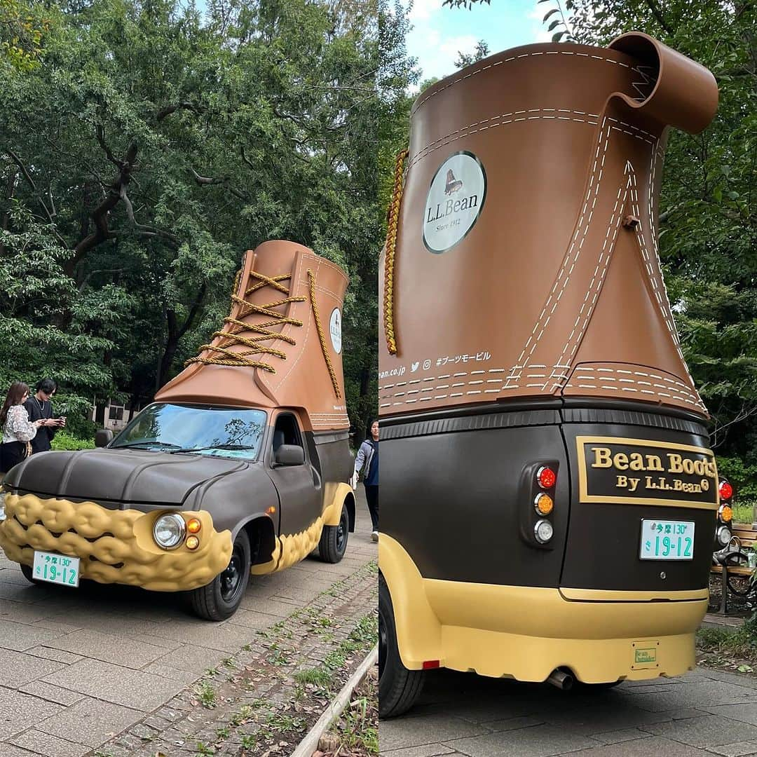 森田繁さんのインスタグラム写真 - (森田繁Instagram)「井の頭公園内を保守作業やイベント用の車が通ることはままあるが、これはクセが強すぎるw」10月14日 16時27分 - siglic