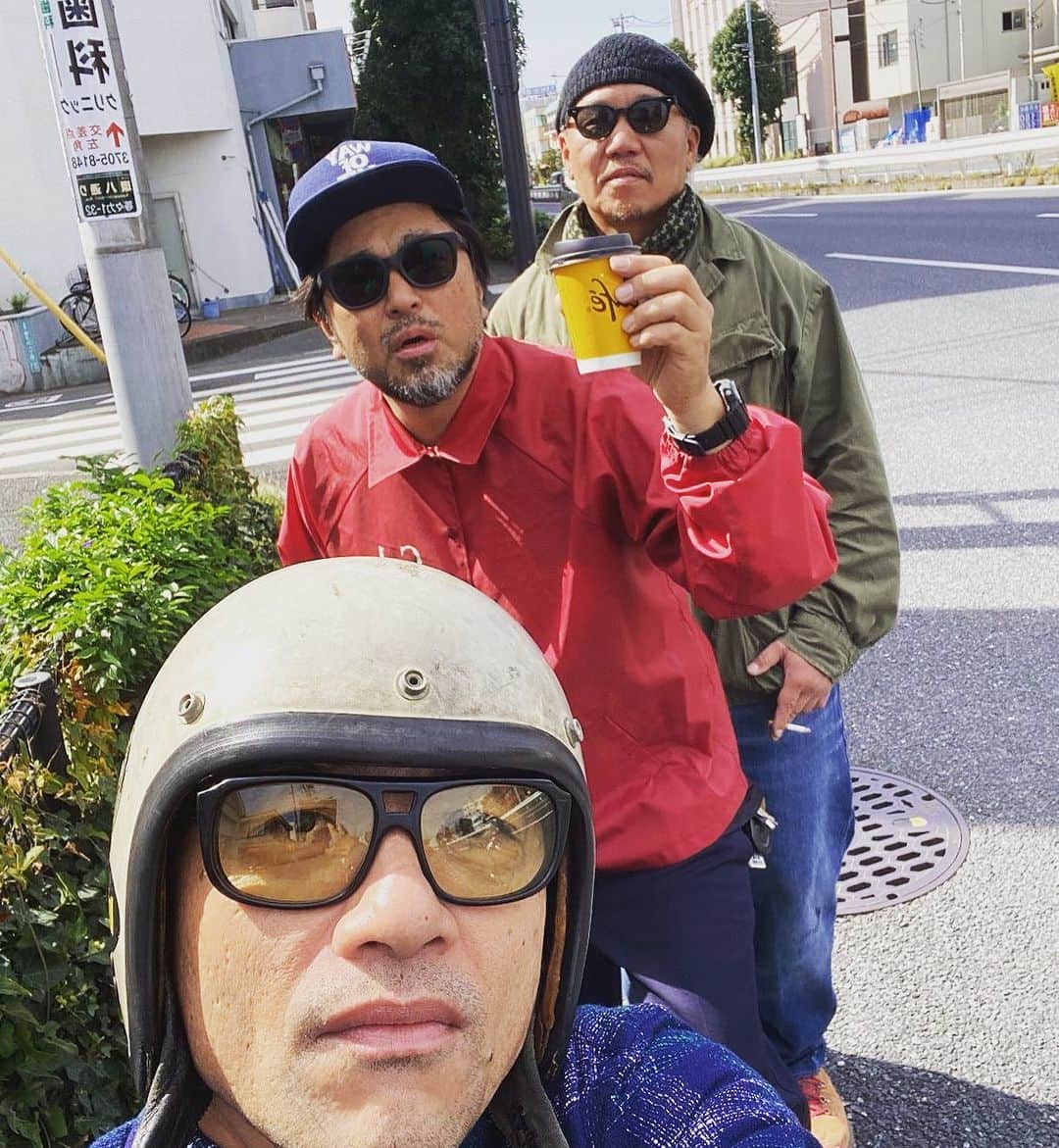 マッコイ斉藤のインスタグラム：「ずーっとツーリング！」