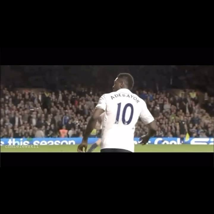 エマニュエル・アデバヨールのインスタグラム：「SEA, Throwing it back to some of my unforgettable moments in the @premierleague !   A big shoutout to the incredible @spursOfficial fans for standing by me through the highs and lows. 🙏🏾🙏🏾」