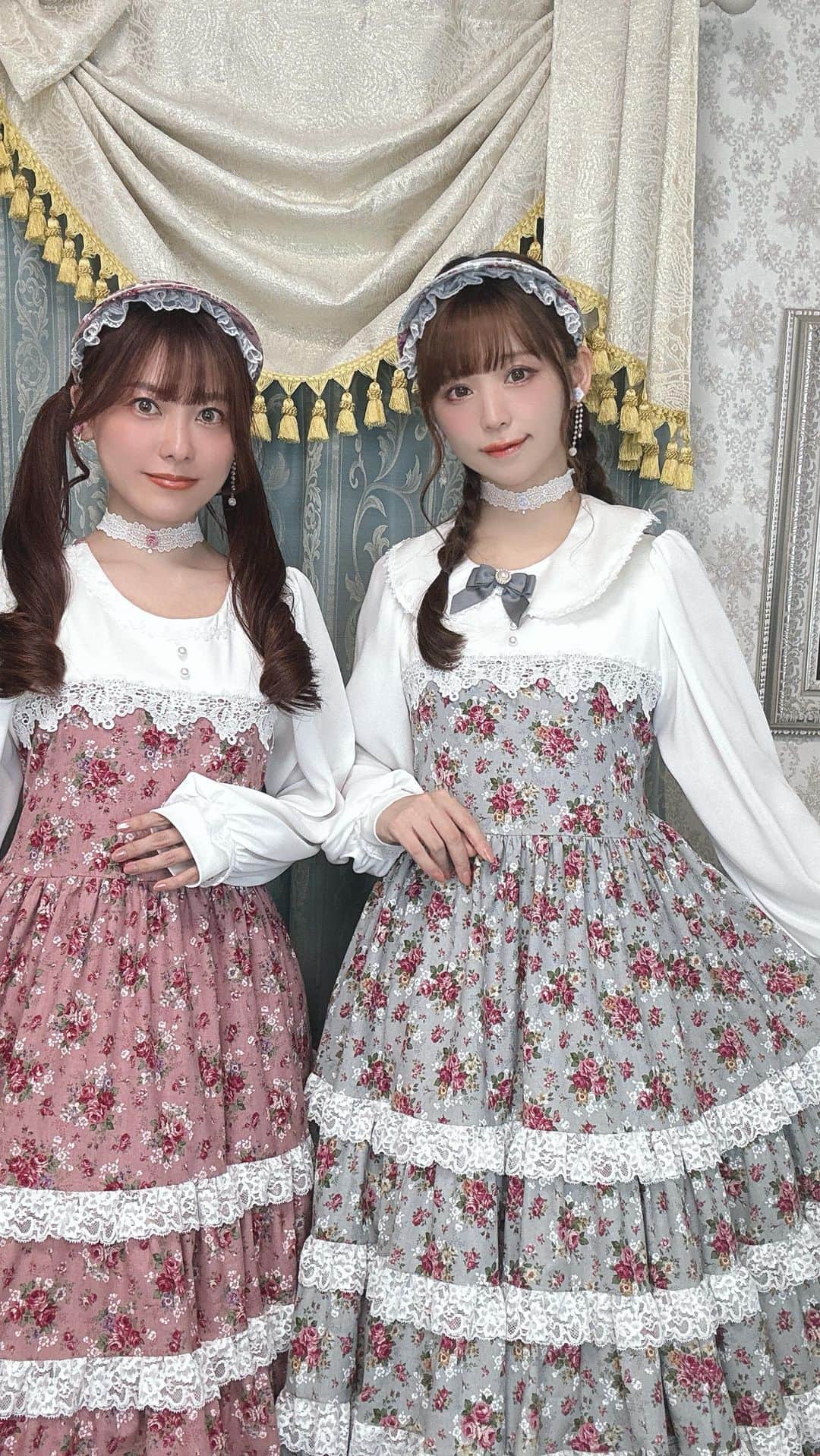 のインスタグラム：「marcHenTica by Hiroko Tokumine 新作ご紹介インスタライブ♥️  スタートダッシュセールは 10/16まで♥️ ハロウィンセールは10/31まで🎃  @hirokotokumine   #lolitafashionstyle  #ロリィタ」