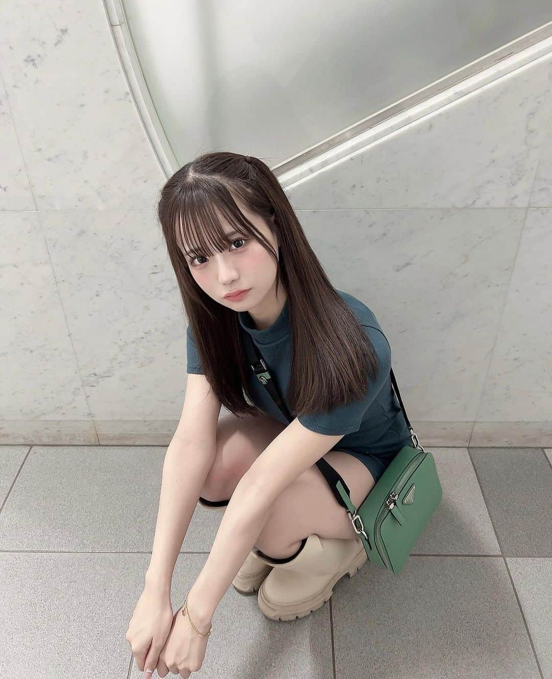 和田海佑さんのインスタグラム写真 - (和田海佑Instagram)「いま他の子みてたでしょ 〜 ？？  #NMB48 #アイドル #ハーフツイン #ootd #좋아요 #셀카 #팔로우 #데일리룩 #맞팔 #패션」10月14日 19時29分 - __pupu48__