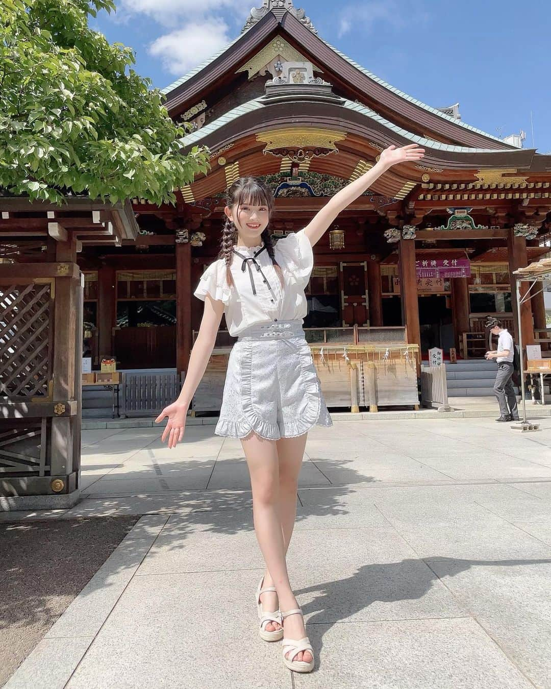 工藤咲姫さんのインスタグラム写真 - (工藤咲姫Instagram)「神社巡り～⛩👏   #日頃の感謝  #ありがとうございます  #神社巡り  #参拝  #合格祈願  #夢アド  #工藤咲姫  #fjk  #fyp」10月14日 20時43分 - saki_kudo_0710