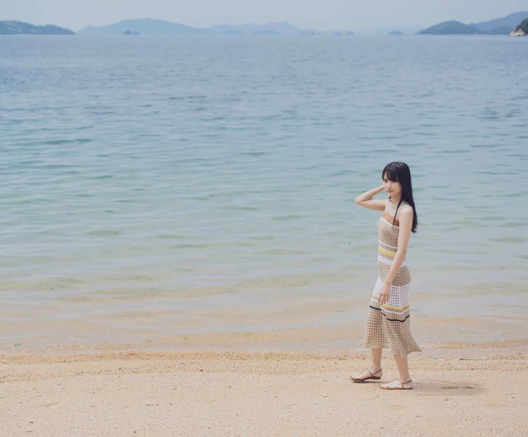 中村舞さんのインスタグラム写真 - (中村舞Instagram)「♡♥ 海が綺麗でした🏖️ #BLT #オフショット」10月14日 21時16分 - question_stu48