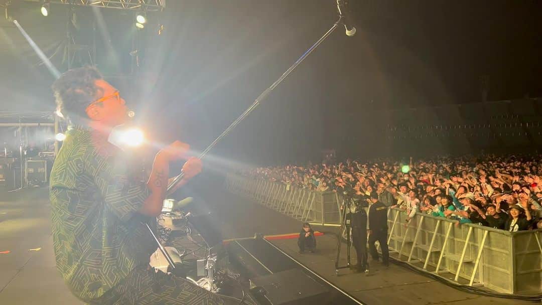 のインスタグラム：「LIVE AZUMA@Fukushima  #denkigroove」