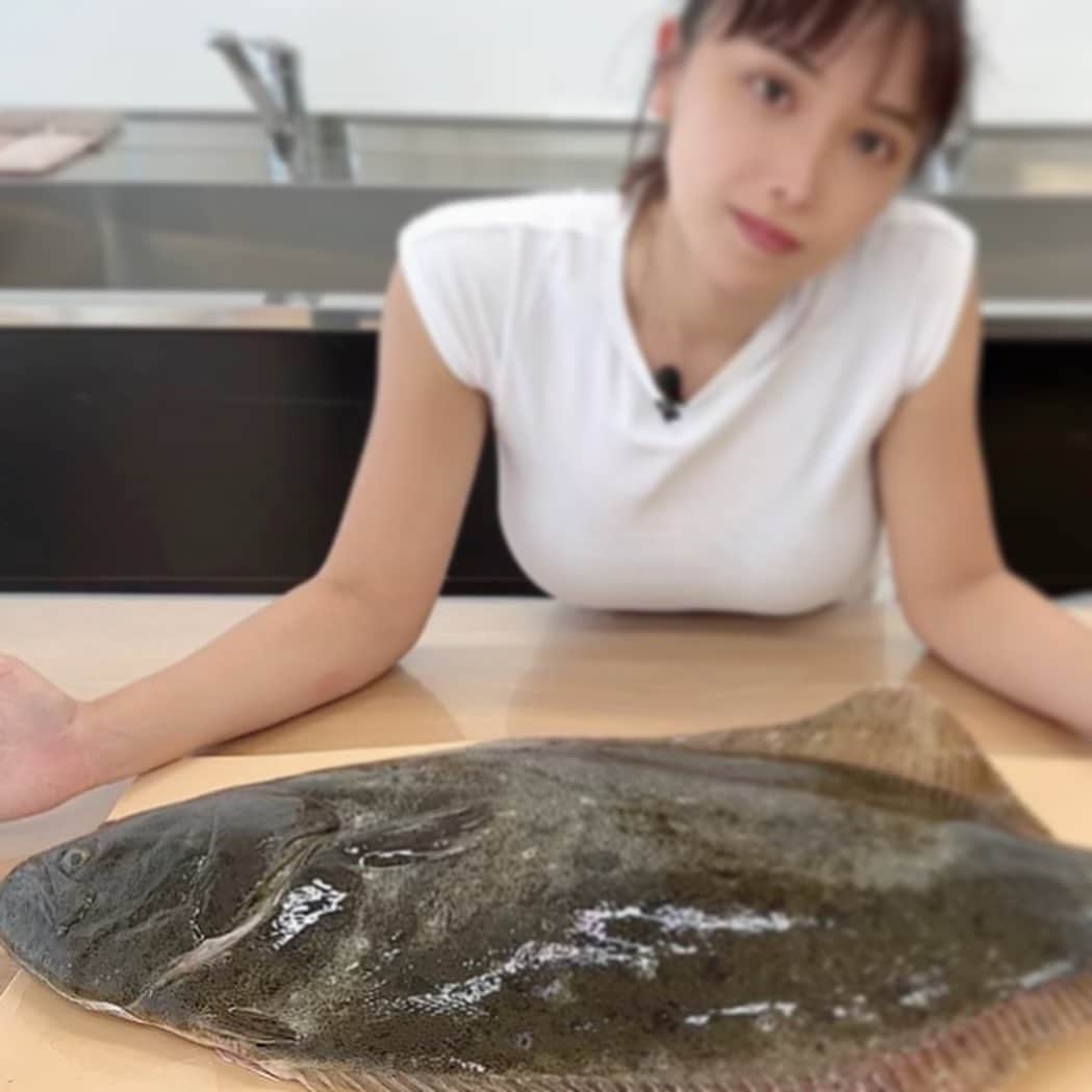 森朝奈さんのインスタグラム写真 - (森朝奈Instagram)「福島県は、富岡町のブルーツーリズムが元気になってきてます。 こんな元気なヒラメが、、💪  釣りをする方にはたまらない釣り場のはずです、ぜひ訪れてみてください🐟🐟」10月14日 21時58分 - asanamori