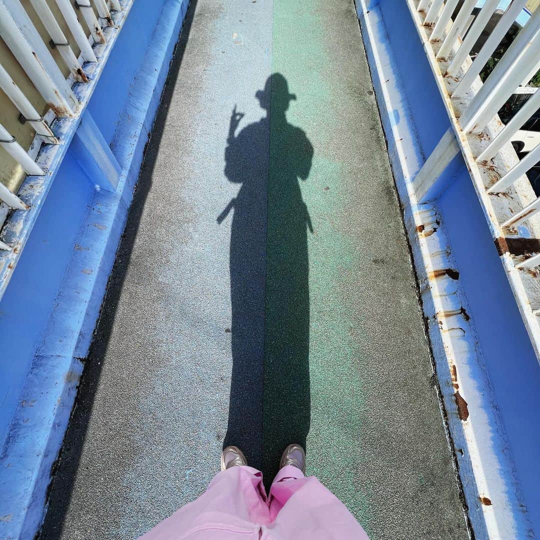 奥井亜紀さんのインスタグラム写真 - (奥井亜紀Instagram)「影あそび キツネ🦊さんしか 思いつかねー🤭  #お散歩は三歩でも良し」10月14日 22時31分 - akiokui