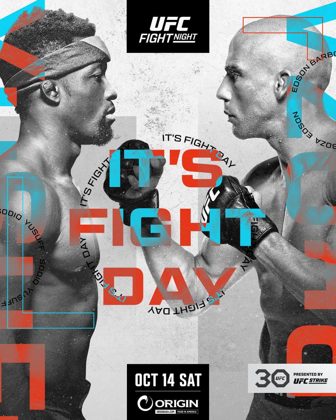 UFCさんのインスタグラム写真 - (UFCInstagram)「We're back at the APEX for #UFCVegas81 Fight Day!  Don't miss all the action LIVE on ESPN+ 📺  [ B2YB @OriginUSA ]」10月14日 23時06分 - ufc