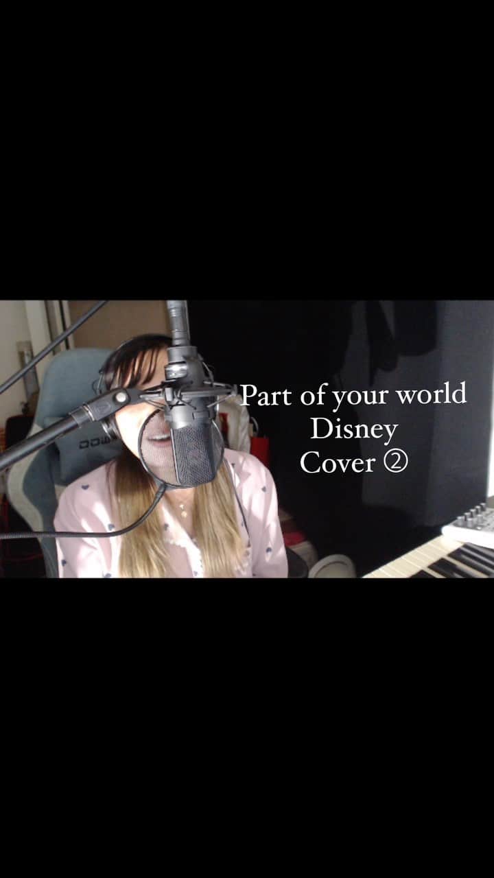 R!Nのインスタグラム：「Part of your world - Disney Cover ②  #partofyourworld #littlemermaid #リトルマーメイド #cover #disney #歌ってみた #ディズニー」