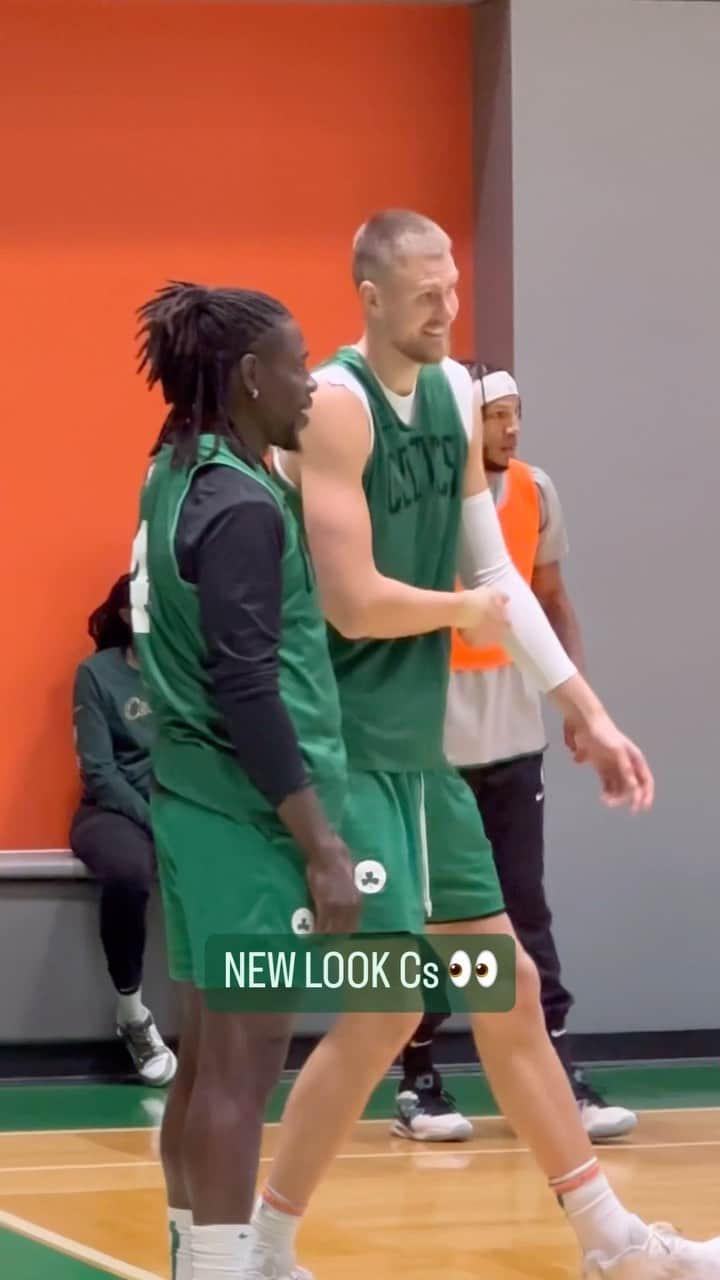 ボストン・セルティックスのインスタグラム：「An inside look at the new-look Cs putting the pieces together at #CelticsAllAccess! 👀🍀  Boston’s regular season opener: Wednesday, Oct. 25th at New York on ESPN!」