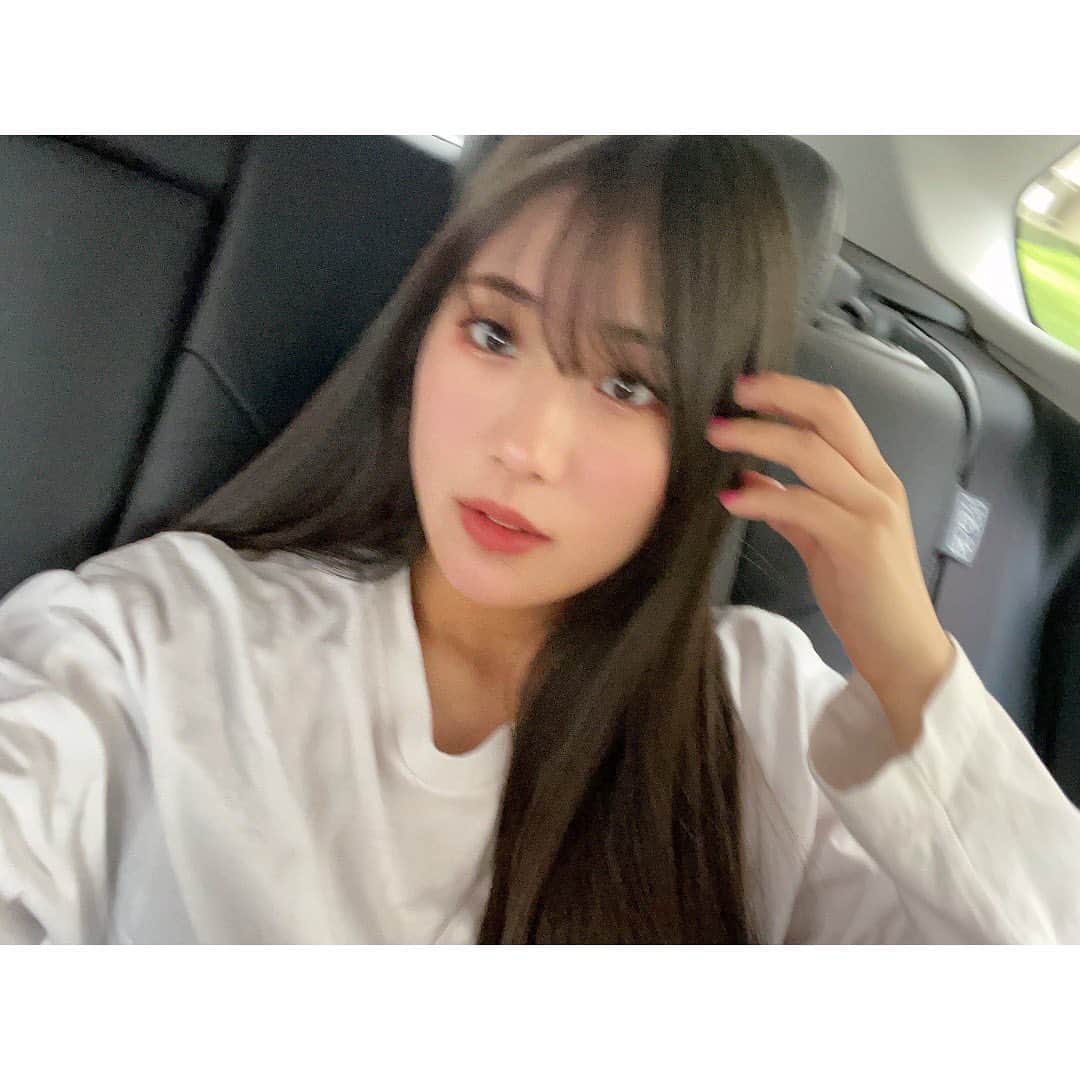 駿河メイのインスタグラム：「💇🏻‍♀️💜」