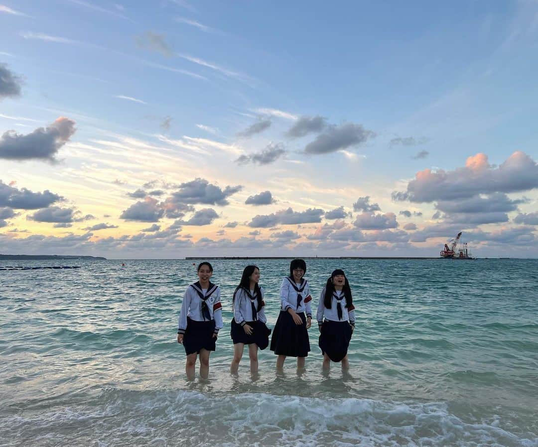KANONのインスタグラム：「宮古島！ 湘南乃風兄さんたちと最高の思い出〜」