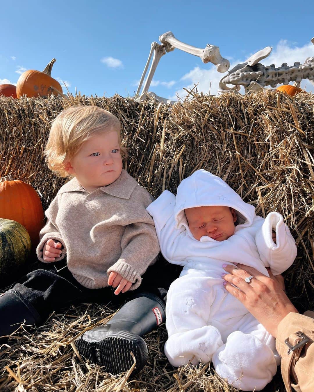 ロッティー・トムリンソンさんのインスタグラム写真 - (ロッティー・トムリンソンInstagram)「pumpkin picking with my little people🧡」10月15日 1時04分 - lottietomlinson