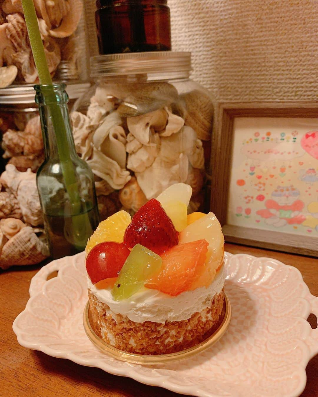 きさのインスタグラム：「🍰🪷💐🧚‍♀️ 愛だけはのこして🍓🪽」