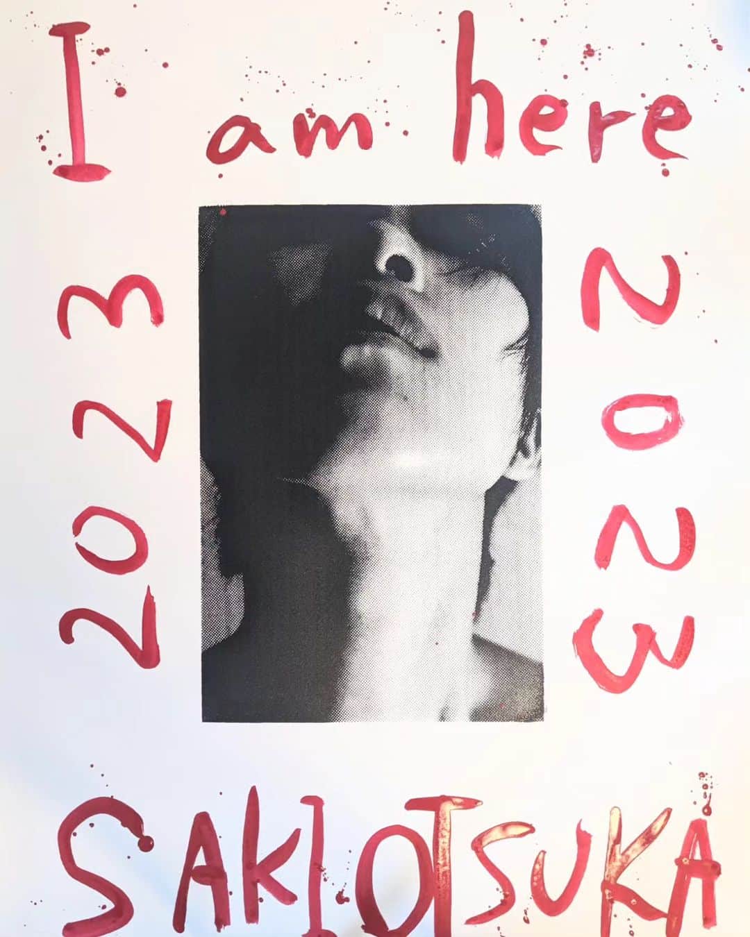 のインスタグラム：「本日最終日！13-18時までです。会場にいますので、是非いらしてくださいませ🔥  この看板も販売しちゃいます🔥  @iloveliamgallery にてお待ちしています！」