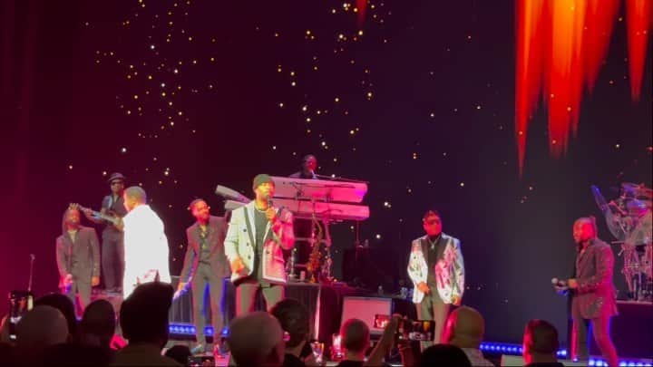 タンクのインスタグラム：「I’m here to be of service.. Thank you @babyface 🐐 R&B MONEY」
