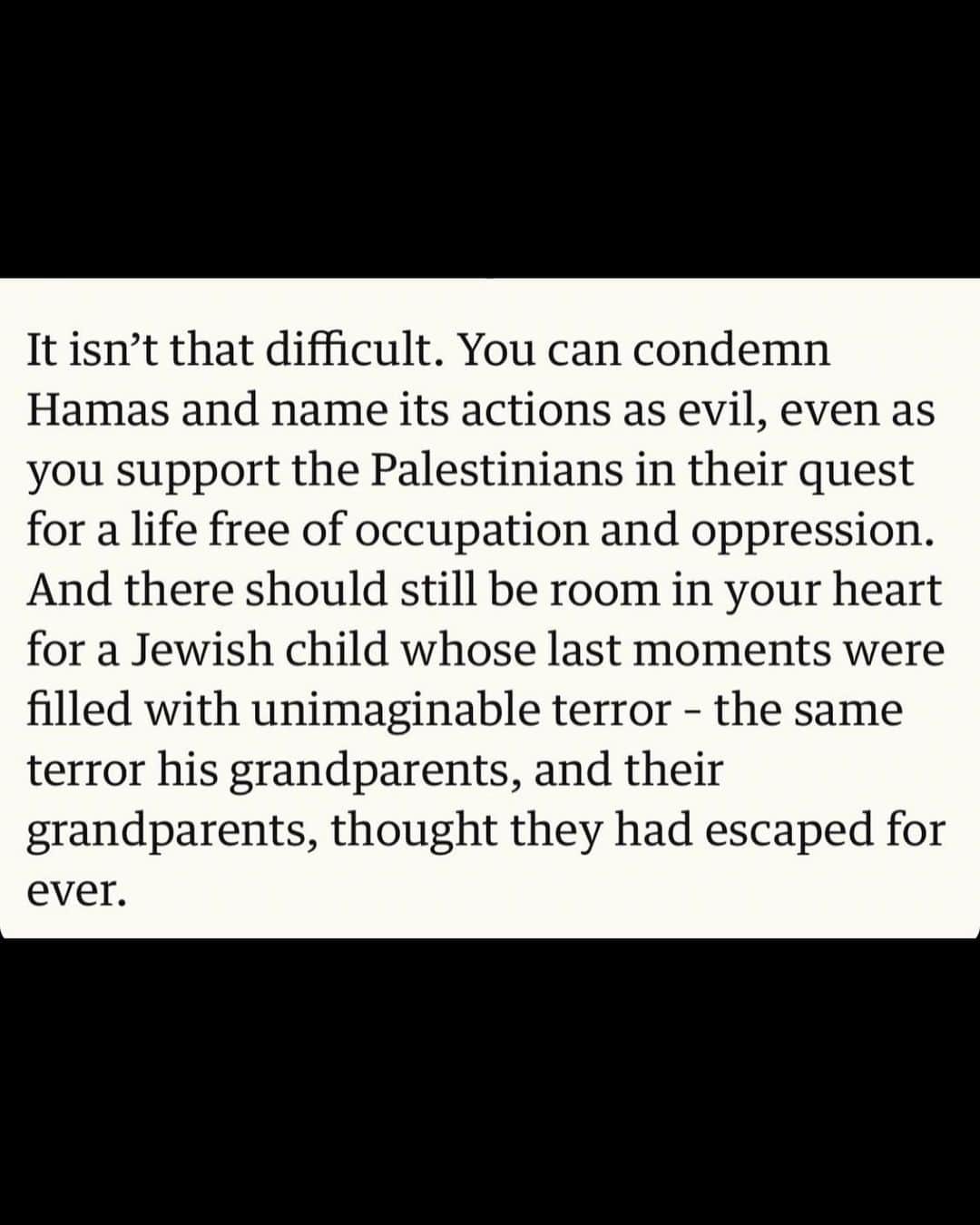 ジョーイ・キングさんのインスタグラム写真 - (ジョーイ・キングInstagram)「PLEASE READ TIL THE END!!!  I have found it impossible to write something to accurately describe what I’m feeling. Some of your Jewish friends have been silent for this reason, and because they are also dealing with the pain of this in their real lives which precedes taking to social media. Thank you to Jonathan Freedland for your words.」10月15日 7時31分 - joeyking