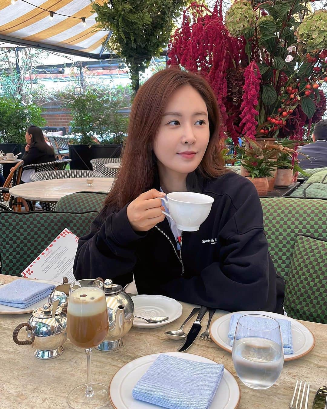 ユリ さんのインスタグラム写真 - (ユリ Instagram)「☕️   #london #brunch #englishbreakfasttea」10月15日 13時33分 - yulyulk