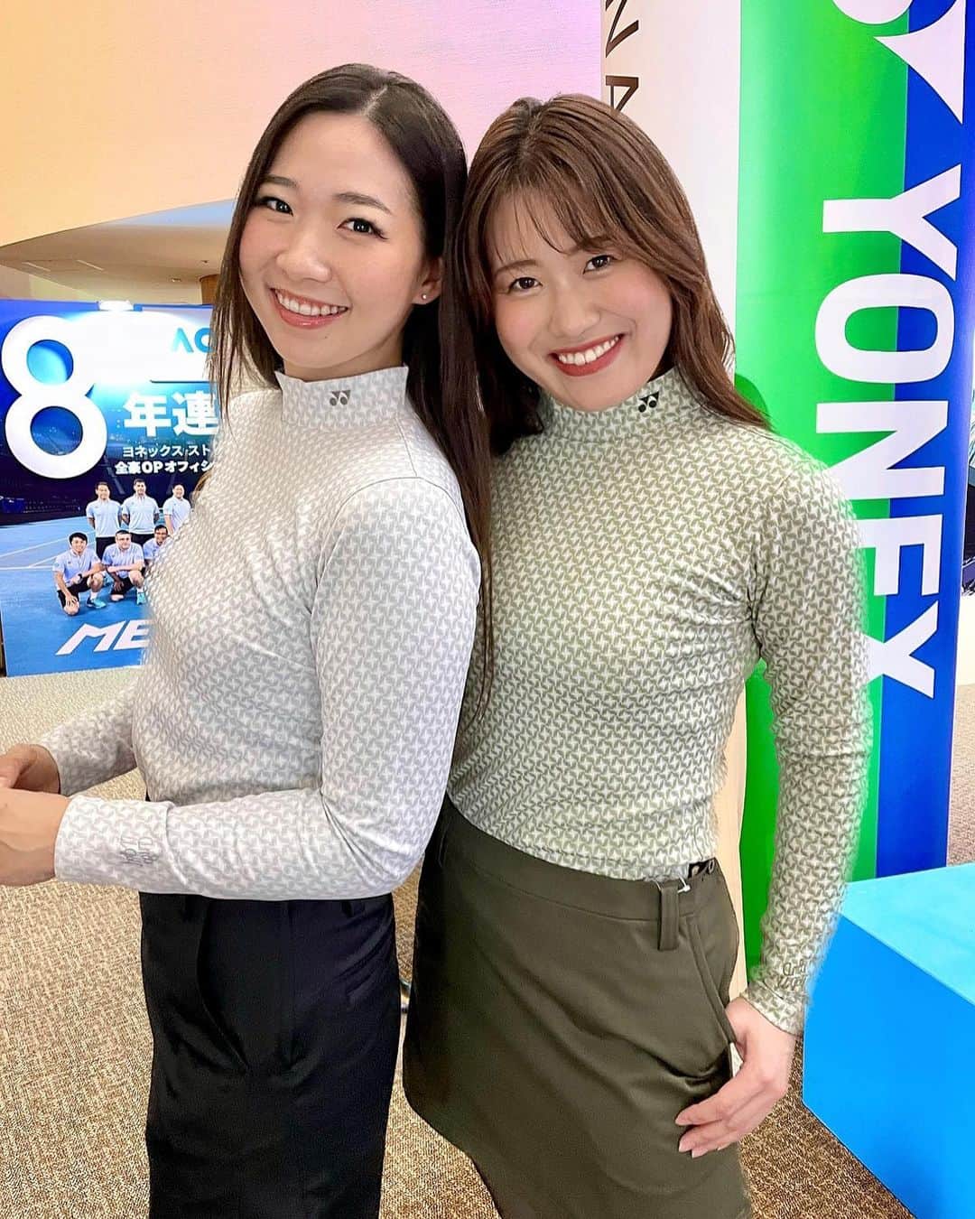 のインスタグラム：「Yonex 2023AW* ੈ  段々と涼しくなってきたからゴルフでも長袖やニットのウェアを着たくなってきた今日この頃🧶♡  夏とはまた全然違う大人っぽくて落ち着いた雰囲気の秋冬のウェア◟̆◞̆  寒がりでたくさん着込むから可愛いのに動きやすいウェアは本当嬉しい🥹✨  #PR @yonex_jp @yonex_golf  #yonex #yonexgolf #ヨネックス #ヨネックスゴルフ #2023AW #ゴルフウェア #ゴルフコーデ  #ゴルフ初心者 #ゴルフ部 #ゴルフ上手くなりたい #ゴルフ好きとつながりたい #golfswing #女子ゴルフ #ゴルフ女子 #ゴルフ男子 #ゴルファー #golfrange #golflife #golfer #golf #골프 #กอล์ฟ #高尔夫球 #golfstagram #instagolf」