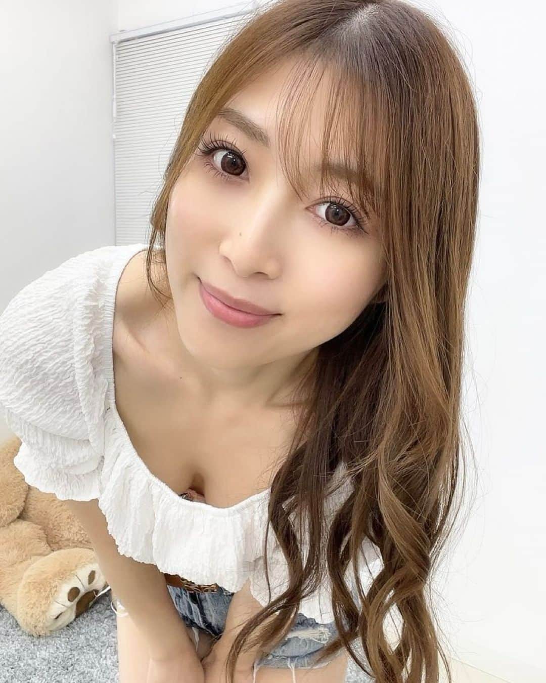 のインスタグラム：「おはよ💓  今日は何しましょうか🥰」