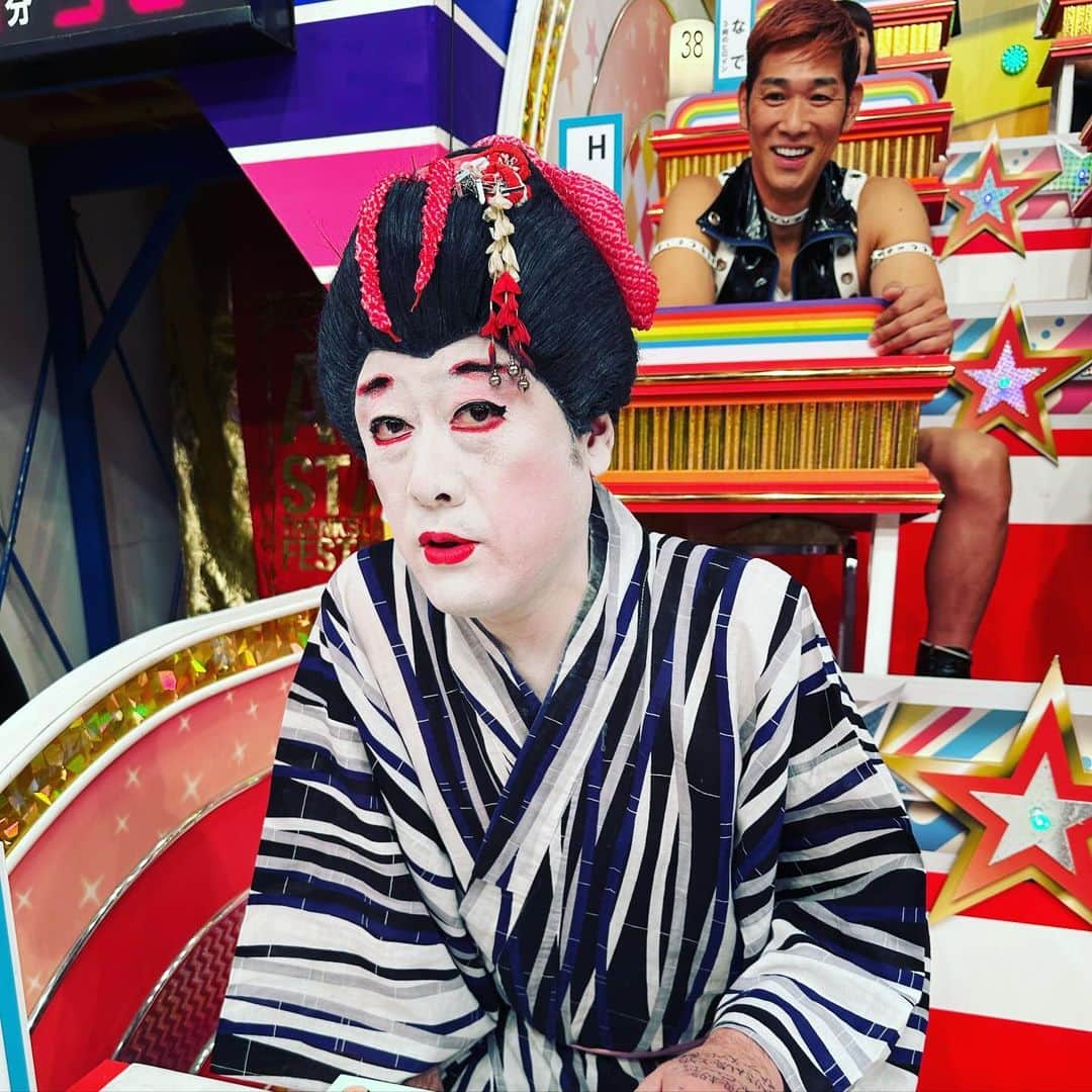 有吉弘行のインスタグラム：「ダブルイケメン。」