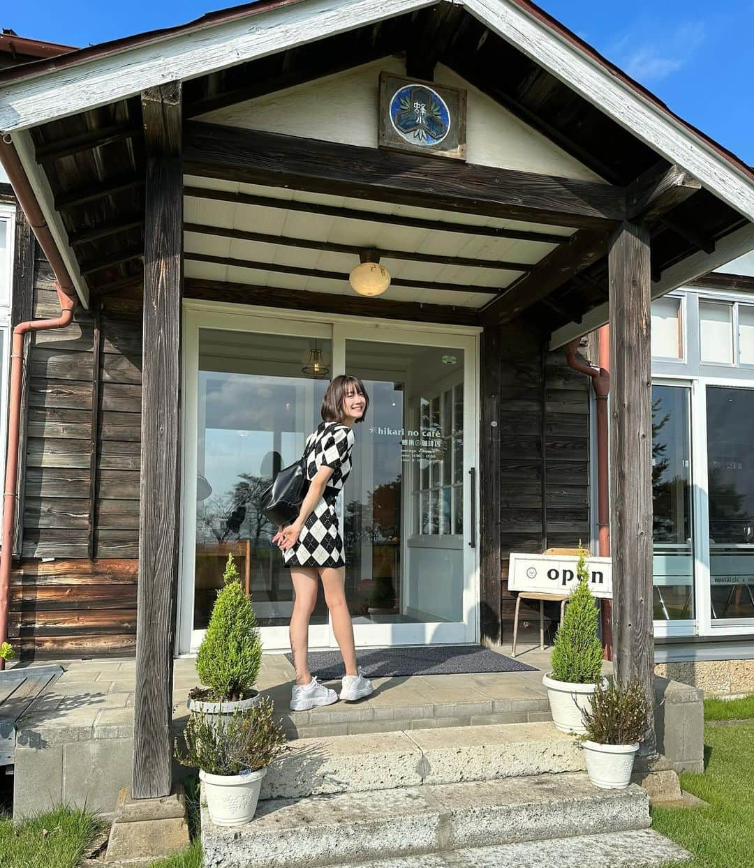 新唯のインスタグラム：「hikari no cafe 蜂巣小珈琲店 いったときの📸  #栃木県 #カフェ」