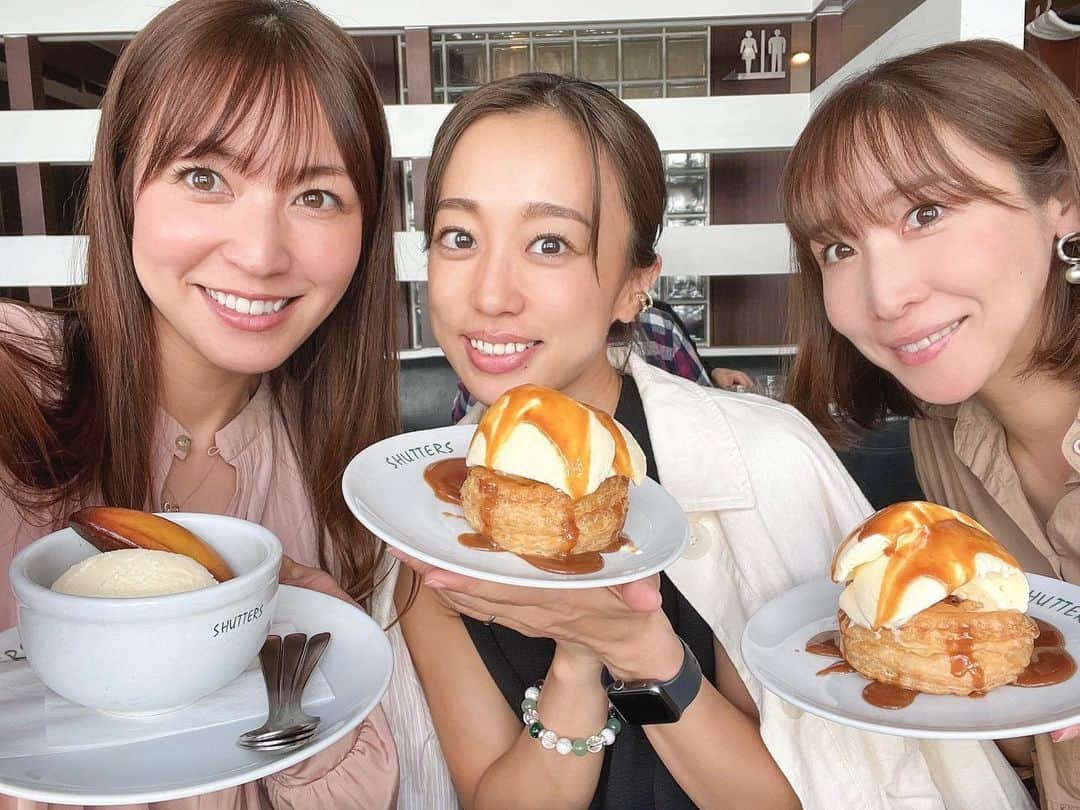 高沢奈苗のインスタグラム：「.  🍽️LUNCH🍽️  カジュアルイタリアンSHUTTERS🧡  吉祥寺店は初😇  3人で人気NO.1のコースを食べたよ😋🇮🇹  スペアリブはほろほろ柔らか〜！🫠 パスタはペペロンチーノ、トマト、カルボナーラの3種類の中から選べて、ペペロンチーノをチョイス😙🍝  デザートまでしっかりとボリューミーでお腹いっぱい😊💛  .  .  PR @shutters.ys #SHUTTERS #シャッターズ #吉祥寺グルメ #吉祥寺ランチ #吉祥寺レストラン #吉祥寺イタリアン #ゴルフ女子 #アップルパイ」