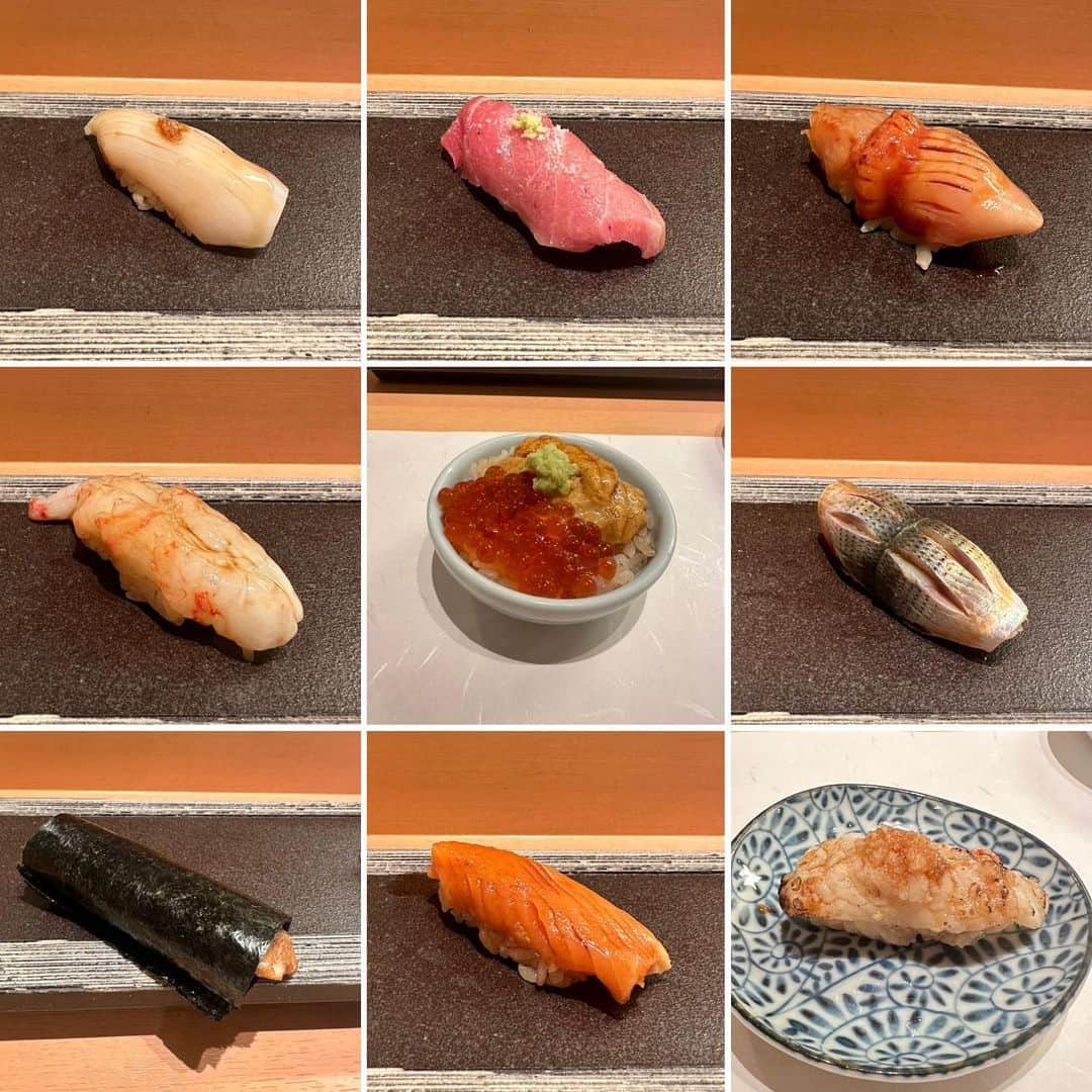 松浦三佳のインスタグラム：「＊ まつもとさん🍣 何度目か忘れたけどほんとにいつも美味しくて連れてっていただけることに感謝😊 ほっけの刺身はここで初めて食べてから美味しくてびっくり😋 北海道の食材を使ってはるお店♡ また行けるの楽しみにしとこーっ🥰 ＊ ＊ ＊ ♡★♡ﾟ･*:.｡ ｡.:*･ﾟ♡★♡ﾟ･*:.｡ ｡.:*･ﾟ♡★♡ﾟ･*:.｡ ｡.:*･ﾟ♡  #寿司 #鮨 #大阪グルメ  #食べログ #北の國小樽より鮨まつもと  #鮨まつもと #大阪天満宮グルメ  #和食 #北海道 #ディナー」