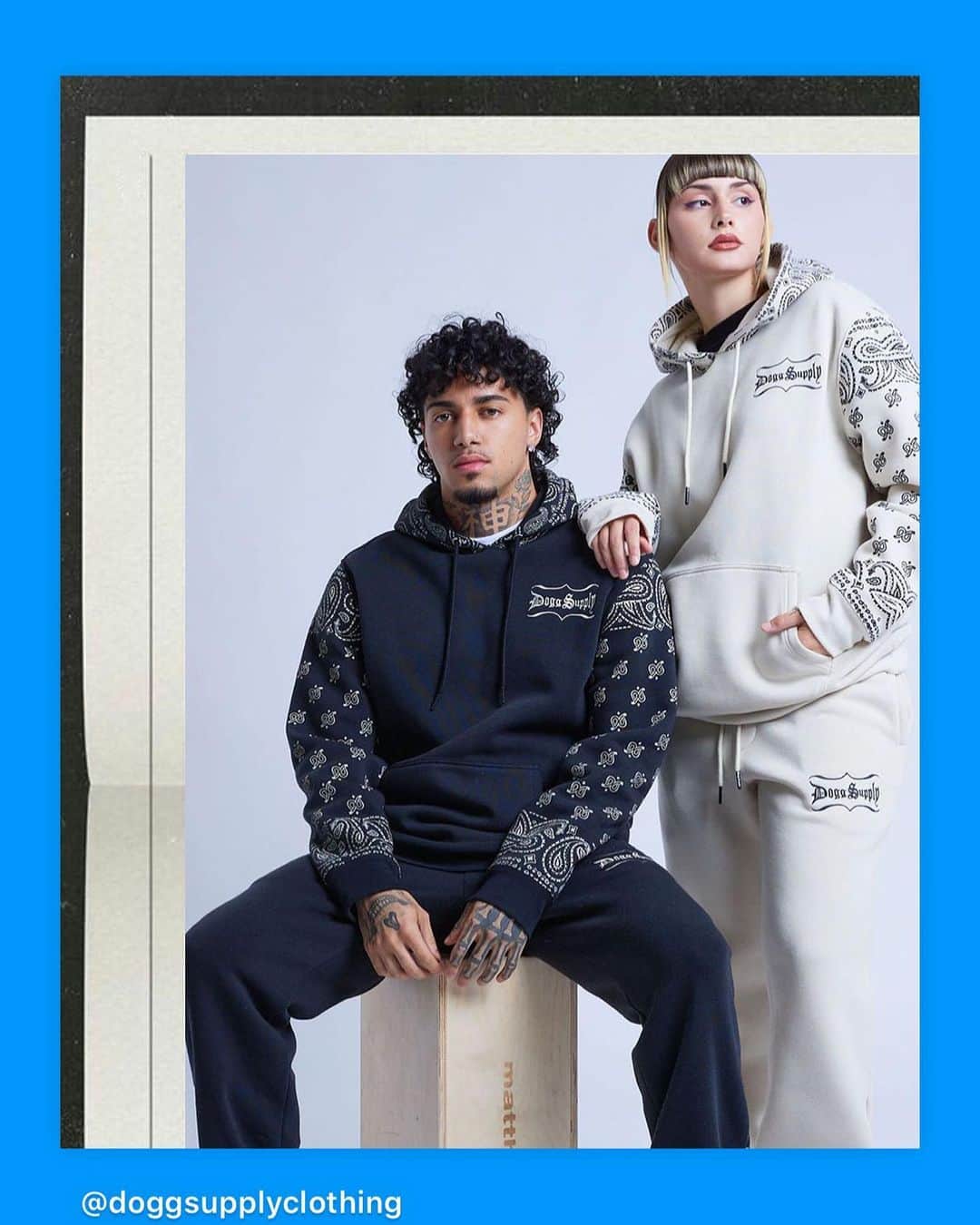 スヌープ・ドッグのインスタグラム：「@doggsupplyclothing 🐾🔥🔥」