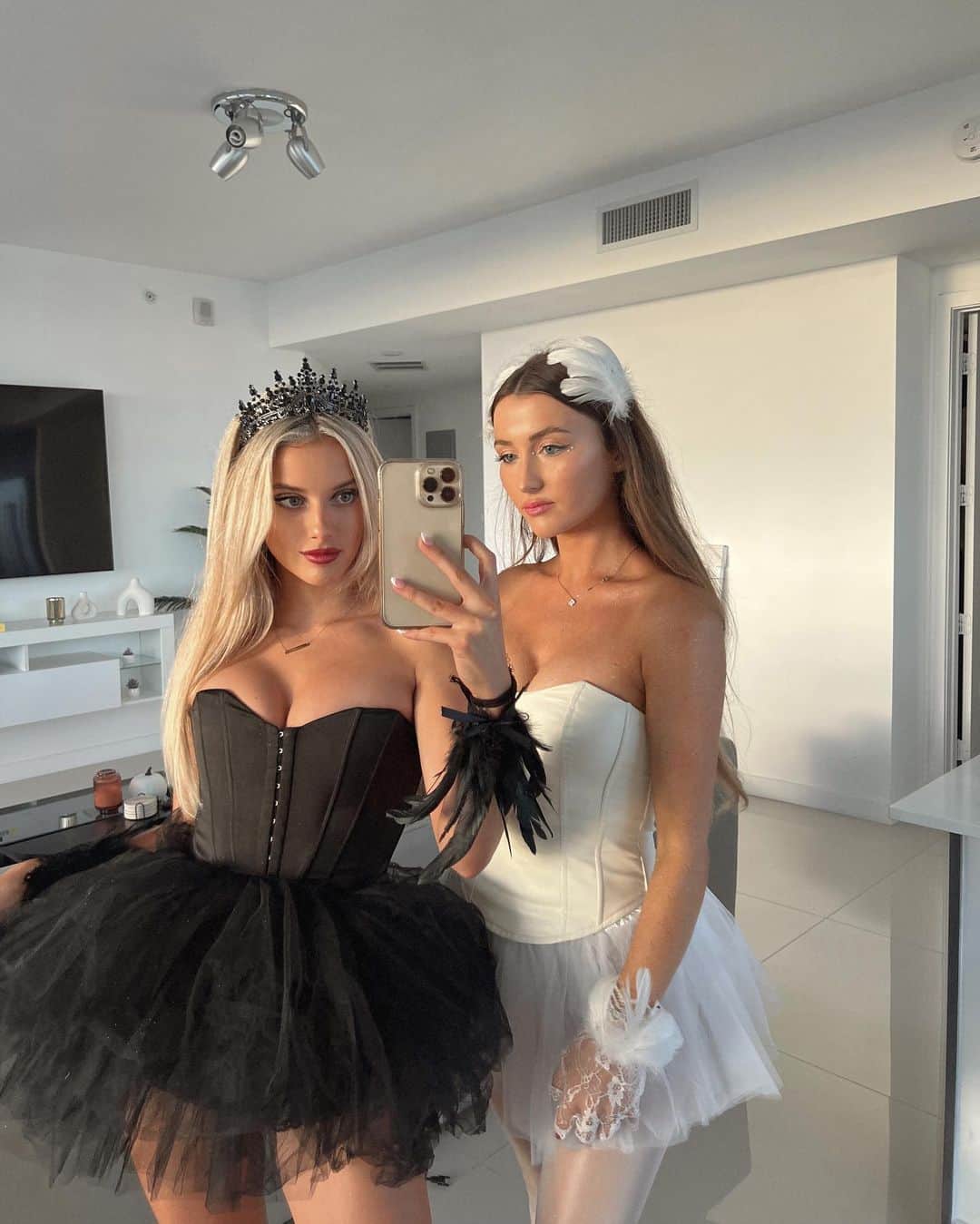 Lindsay Brewerのインスタグラム：「🦢🖤🩰」