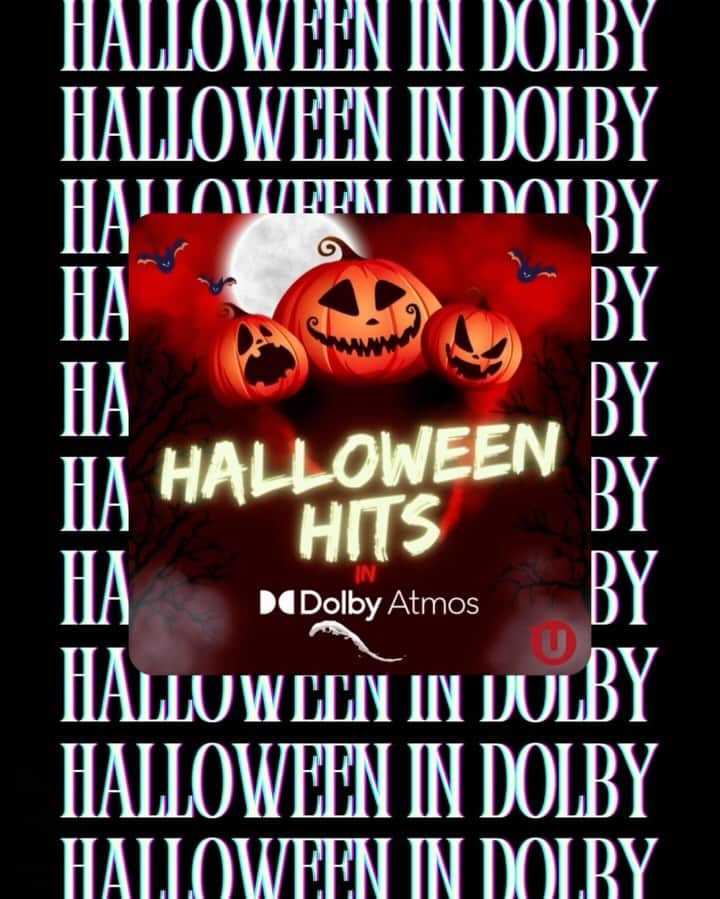 ドルビーラボラトリーズのインスタグラム：「No tricks, just treats and sweet beats 👻  Halloween Hits playlist available now in #DolbyAtmos on @applemusic.」