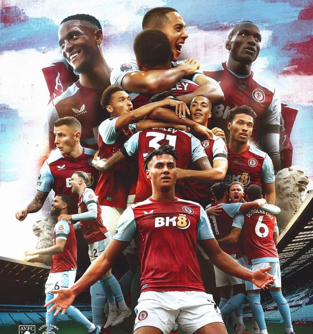 ガブリエル・アグボンラホールのインスタグラム：「How good is it to be a villa fan right now🙏🏾 Lads are doing unreal and the club is being spoken about a lot more now! UTV 💜」