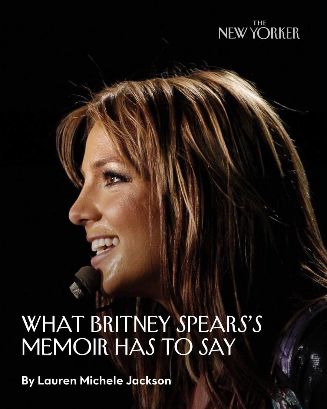 The New Yorkerのインスタグラム：「“We know the story by now,” Lauren Michele Jackson writes, of Britney Spears’s new memoir, “The Woman in Me,” the singer’s most substantial address to the public outside of social media since she was released from conservatorship, in 2021. It was foreseeable, then, that readers would make much of her memoir, given that Spears’s prevailing story for much of her adult life has been one of silencing. But, given all the curiosity, and the physical slightness of the book itself—288 pages, with plenty of white space therein—how could it possibly withstand the enormity of expectations? Tap the link in our bio to read the full review. Photograph by Sandy Young / Alamy.」