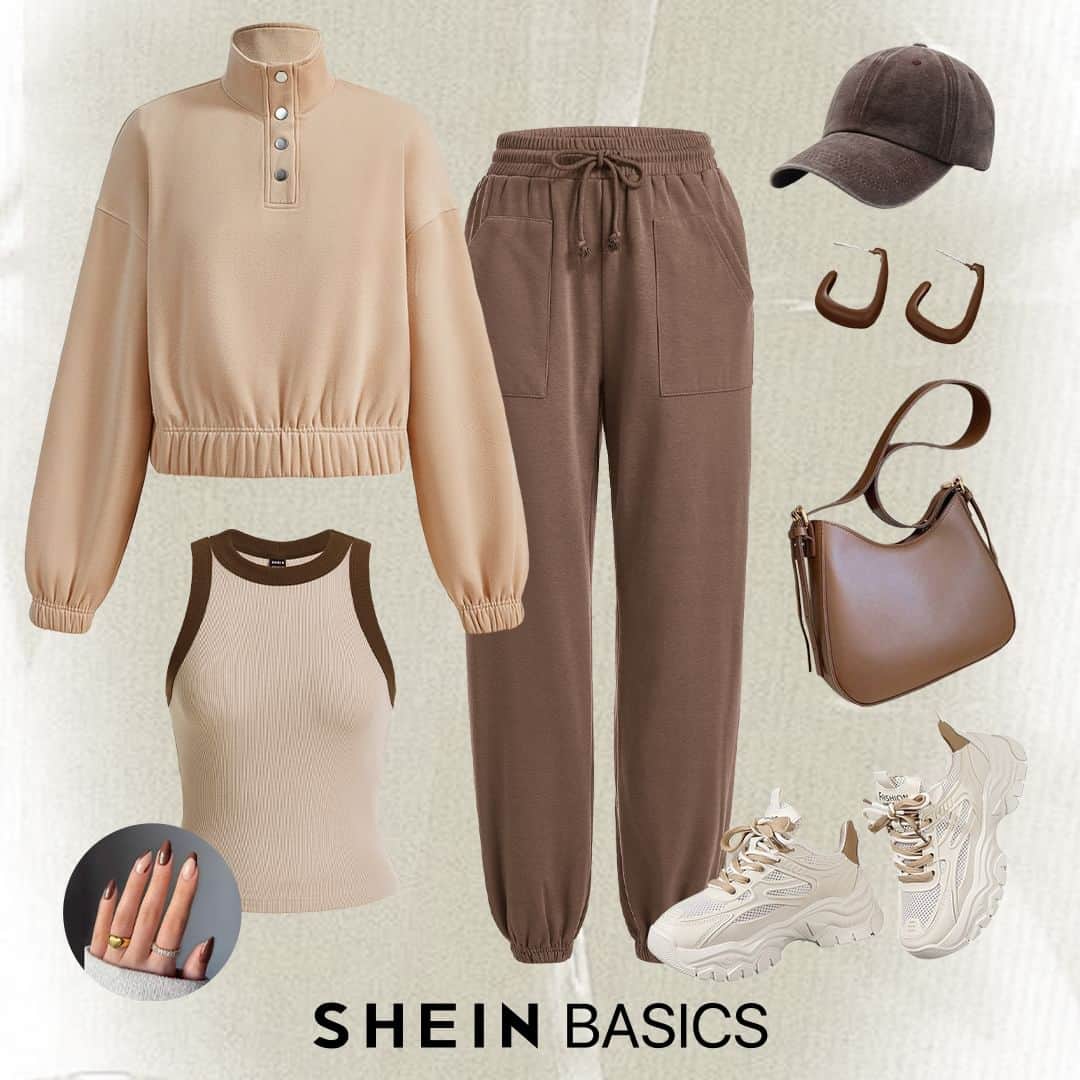 SHEINのインスタグラム：「The updated staples your closet has been waiting for 🔥🧘‍♀️ SHEIN collections for everyone  #SHEINCollections #ForEveryone」